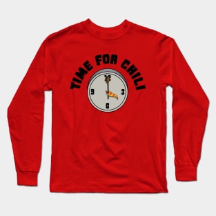 Time For Chili Long Sleeve T-Shirt